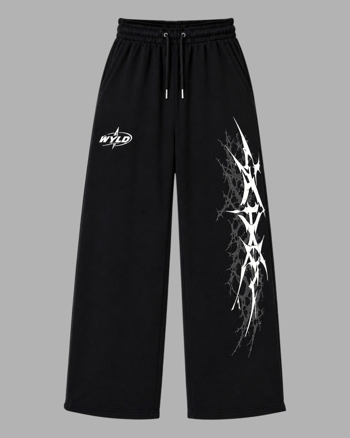 WYLD SIGNATURE SWEATPANTS - Black